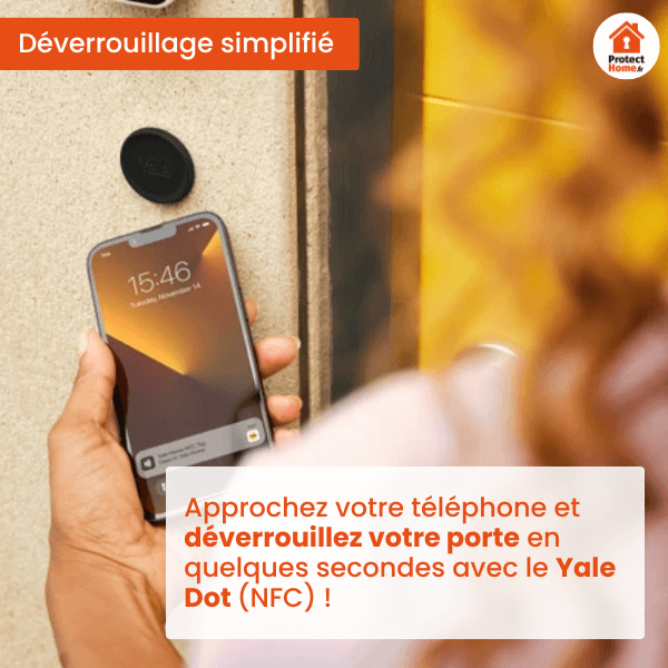 serrure connectee yale yale dot