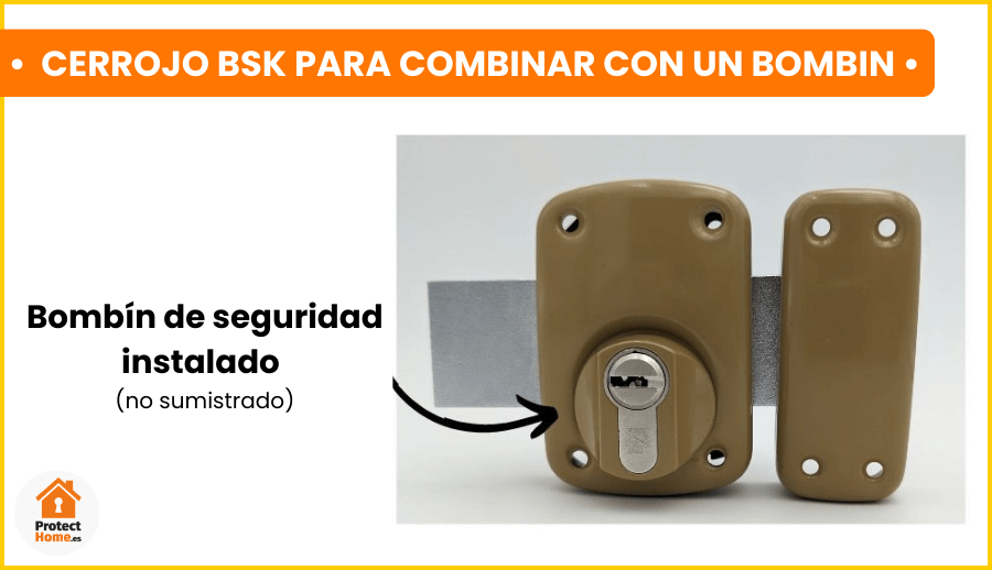 cerrojo BSK para combinar con bombin