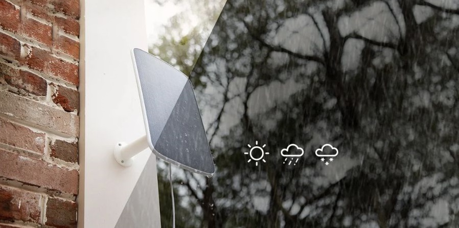 panel solar camaras de vigilancia exterior