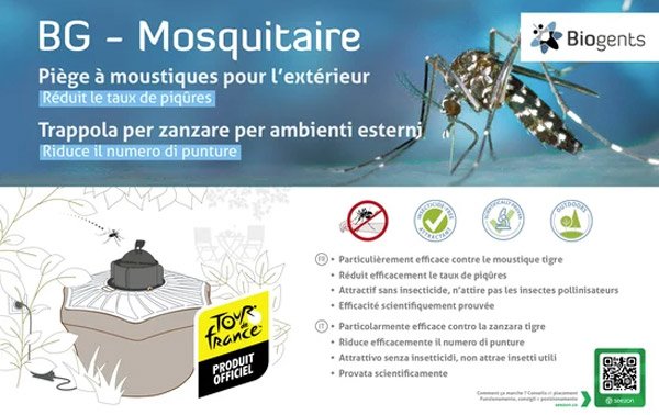 mosquitaire piege moustique biogents tour de france