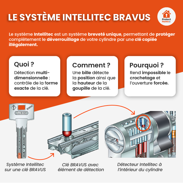 Système Intellitec cylindre bravus abus